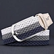 Modern and popular men's braided elastic belt, perfect for professional use and everyday wear.